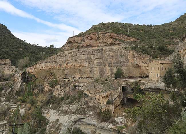 Zona de la cinglera on s'actuarà. Autor: XPN