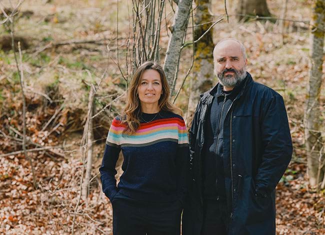 Filipa Ramos i Carlos Casas, al Montseny. Autor: Institut Ramon Llull