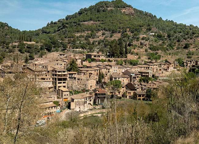 Panoràmica del poble de Mura. Autor: Albert Miró