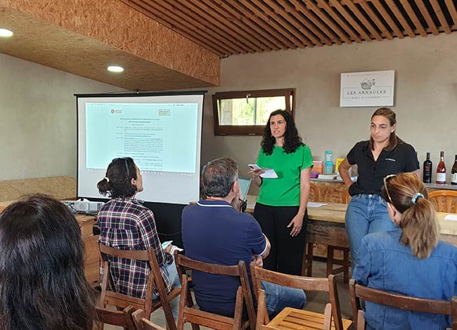 Participants en la sessió de la Xarxa Productes de la Terra. Autor: Parc a taula