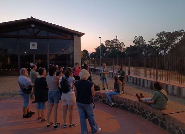 Els participants, a l'exterior del Museu. Autor: Museu de la Pagesia