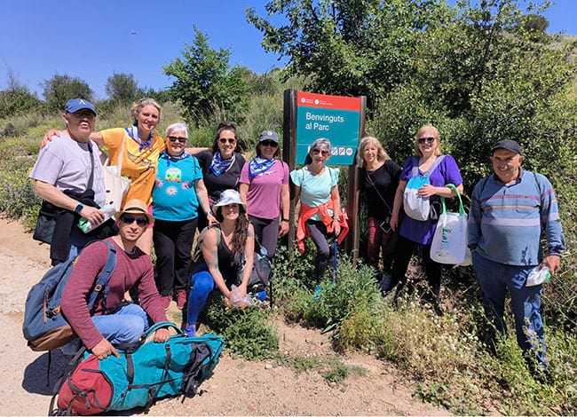 Grup de voluntaris del CAP Llefià. Autor: CAP Llefià