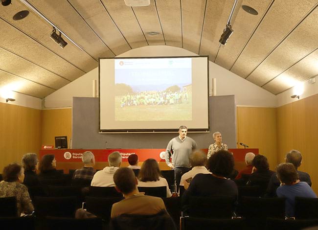 L'acte, a la sala del Vagó. Autor: Fundesplai