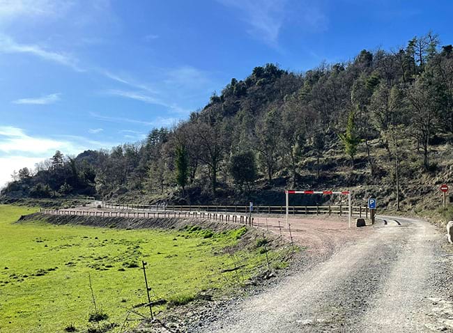 L'entrada al nou Aparcament de Sant Moí. Autor: XPN