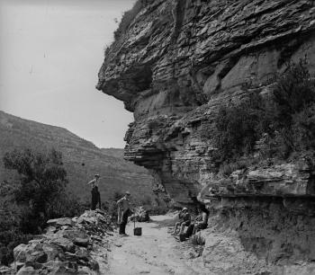 Camí de Sant Miquel del Fai. Autoria desconeguda. Arxiu General de la Diputació de Barcelona