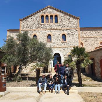 Alumnes algueresos de visita al Parc del Garraf. Autor: Depana (2023).