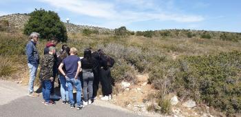 Alumnes algueresos de visita al Parc del Garraf. Autor: Depana (2023).