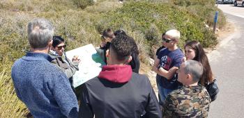 Alumnes algueresos de visita al Parc del Garraf. Autor: Depana (2023).